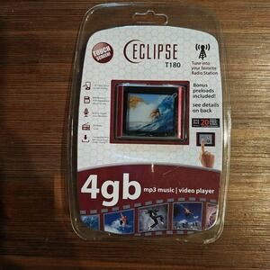 Eclipse T180 Red (4 GB) Digital Media Player